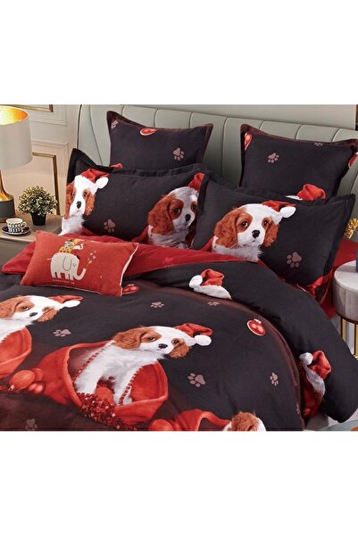 CHIRASO CHIRASO Bedding Set, Christmas Theme, FINET, Classic Sheet 245x250cm, Duvet Cover, 4 Pillowcases
