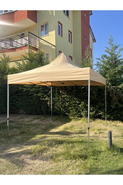 HİLAL ŞEMSİYE 3x3 GAZEBO ÇADIR KREM