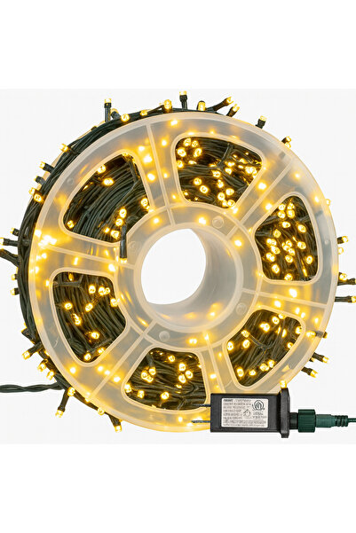 TEHNOSHOP LED installation 100m warm white, 1000 bulbs, waterproof