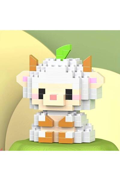 Kevega Mini Hayvan Yapı Blokları - Minik Kuzuş