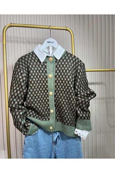 HELLİE Patterned Knitwear Cardigan
