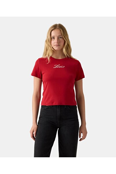 Levi's Graphic Rickie Tee Script Rhythmi