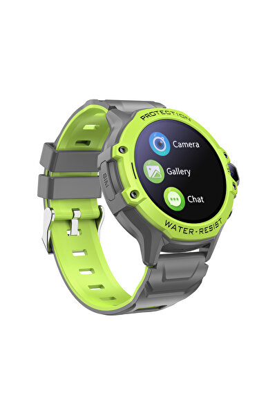 SMART TabbyBoo Explorer kids GPS smartwatch, 4G, 1.28 inch screen, Green