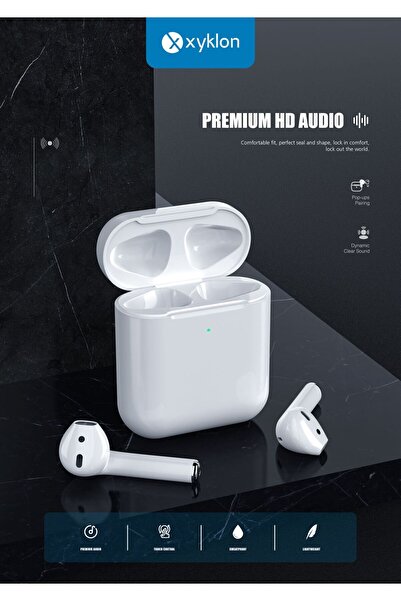 Zen Store سماعات أذن لاسلكية XYKLON بتقنية البلوتوث، ستيريو عالي الدقة، إلغاء...