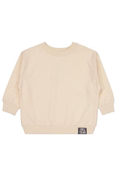 Civil Boys Cvl Team Labeled 2-5 Years Old Sweatshirt - Beige 4-5 Years Old