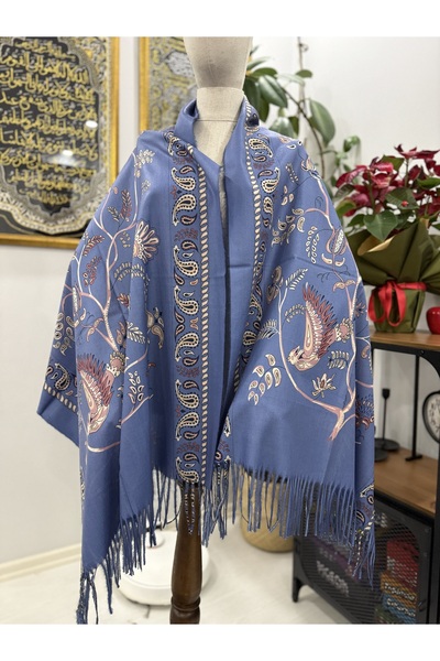 GÜMRÜKÇÜ Imported 100% Cotton Shoulder Shawl Scarf Premium Quality