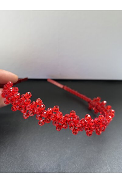 Store Gelin aksesuar özel gün tac kırmızı