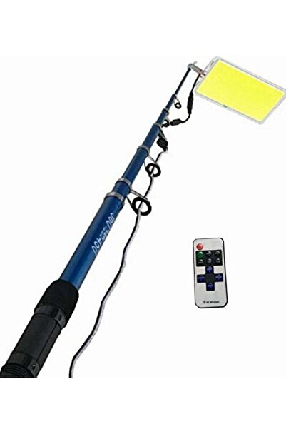 Türkiye مصباح صيد LED متعدد الوظائف خارجي بقوة 300 وات بطول 5 أمتار مع جهاز ت...