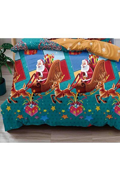 CHIRASO CHIRASO Bedding Set, Christmas Theme, FINET, Classic Sheet 245x250cm, Duvet Cover, 4 Pillowcases