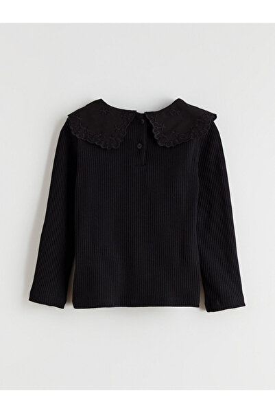 LC Waikiki Φωτεινές επιλογές |   στρογγυλός γιακάς Κοριτσίστικο μπλουζάκι