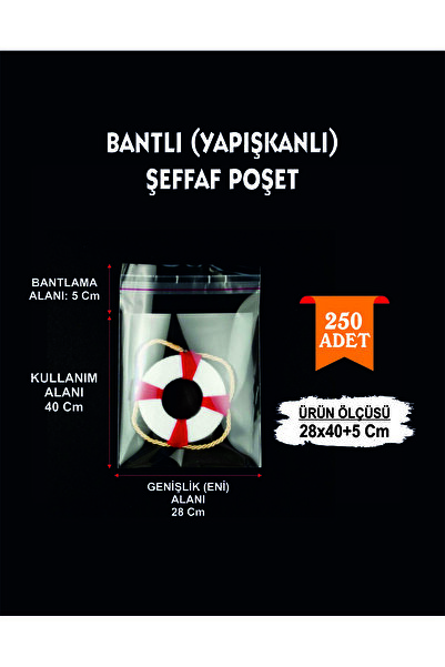 erfa plastik ambalaj 1984'den beri 28×40+5 سم 250 قطعة أكياس جيلاتين شفافة مع...