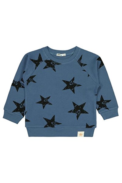 Civil Boys سترة رياضية مطبوعة بنجمة للأطفال من عمر 2-5 سنوات - أزرق لعمر 4-5 ...