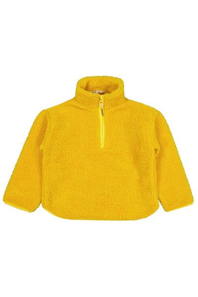 Civil Boys Piped Half Zipper Sweatshirt for Ages 6-9 - Mustard 6-7 Years
