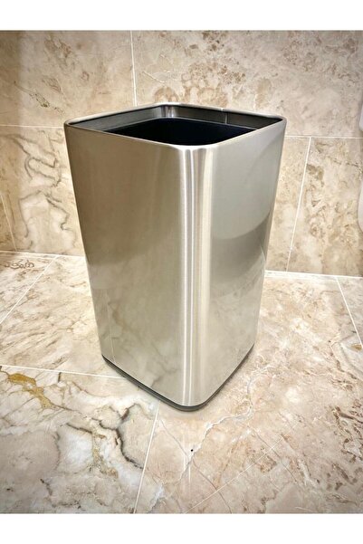 SMASH DESIGN LUXURY BINS Trash Bin, Silver, PRH-SF10S-F06-2023v2, 10L
