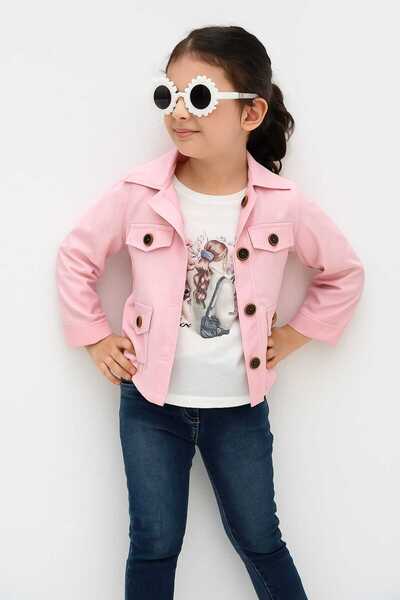 bubiee baby Girl's Raincoat Coat 3-Piece Set