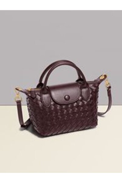 D Dive DDive Mini Small Size Braided Luxury Leather Women's top Handle Haag Fashndbion