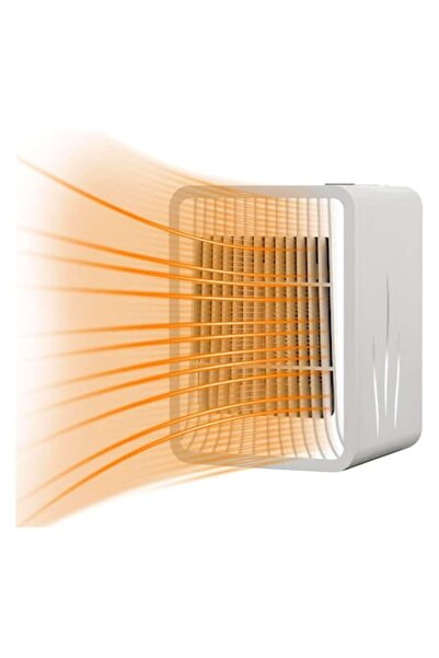 Optim Solution Mini Desk Heater, OPTIM SOLUTION, 3 Temperature Levels, Heating & Cooling, 1000-1200W, White