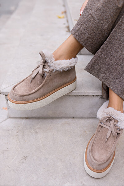 ANGELİNA JONES PAULA KADIN VİZON GERÇEK SUET BOT