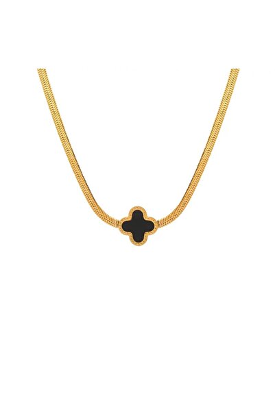 RAFINI Colier Gold Royal - Oțel inoxidabil placat cu aur de 18K