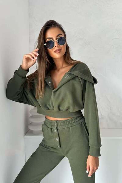fara marca Sabri Khaki Tracksuit