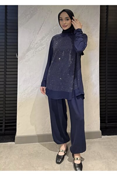 BURKAY Stone Detailed Comfortable Fit Set