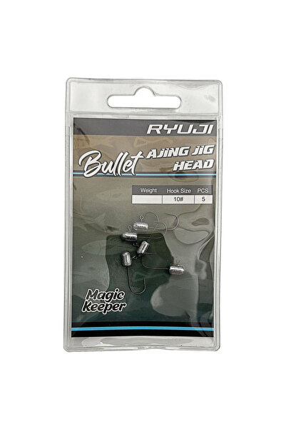 RYUJI Bullet Ajing 5 Adet LRF Jig Head 2gr 10no