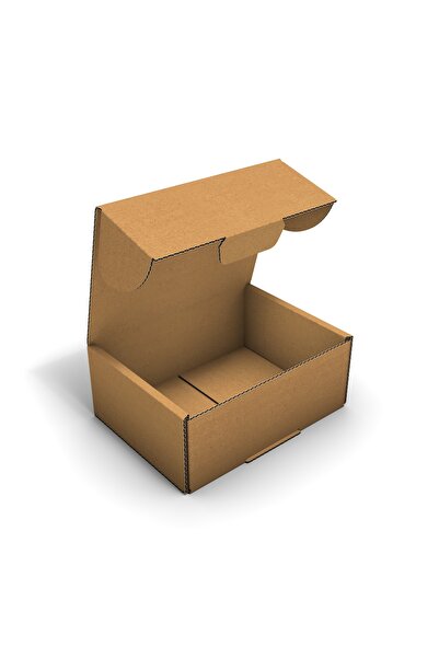 Fark Kutu Ondüle 14,5x10,5x5,8 cm Testliner E-Ticaret Kargo Gönderi Kutusu 25...