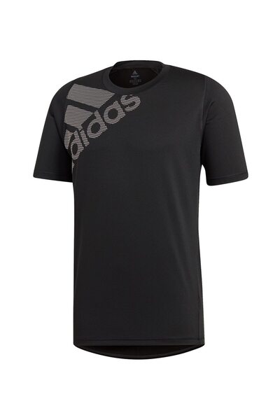 adidas Tricou fitness Performance FreeLift, negru, croială regulată pentru bă...