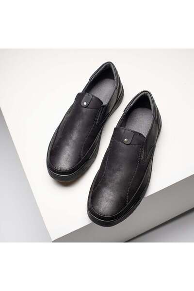 Modlet.ro Pantofi casual negri pentru bărbați MOD06068