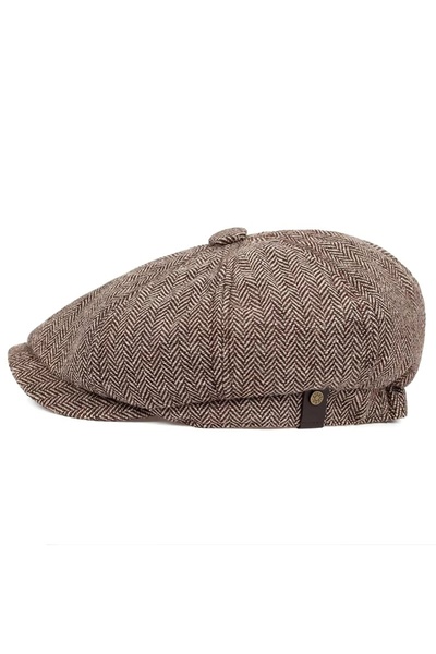 PICADİLİ Men's beret, SP035, Brown
