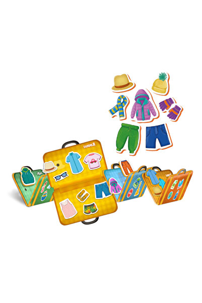 PUEDO Bavulunu Topla Mevsimler, Cırt Cırtlı Eşleştirme Oyunu