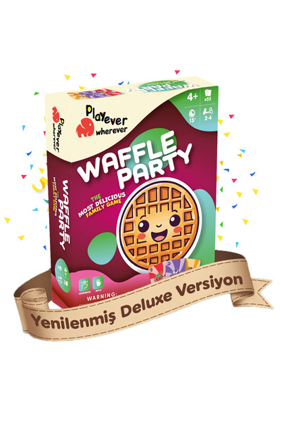 Playever Waffle Party Deluxe, Dikkat, Görsel Algı ve Refleks Geliştiren Kart ...