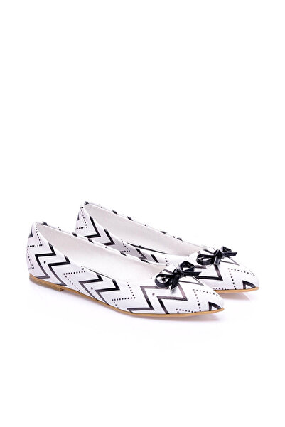 JustBow Colorful Printed Women's Ballerinas