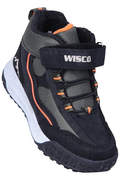 Wisco 064 Syh-Orj Μπότες με γούνα για αγόρια
