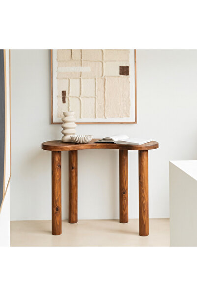 Trihome Modern Minimalist Masif Ahşap Dresuar – Şık ve Zarif Tasarım Doğal Ah...