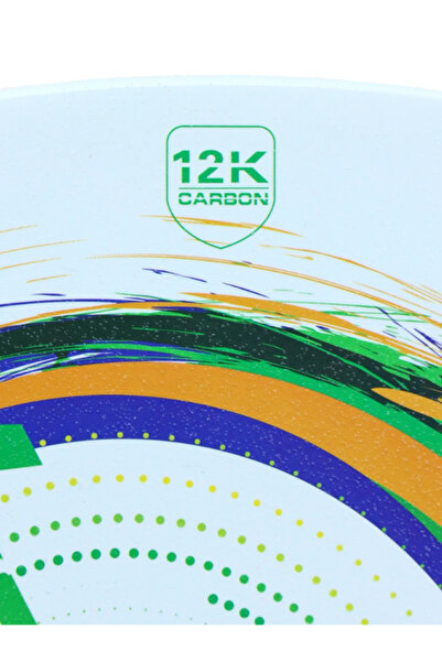 Kawasaki مضرب تنس الشاطئ Honor H6 مع الألياف الزجاجية، أبيض