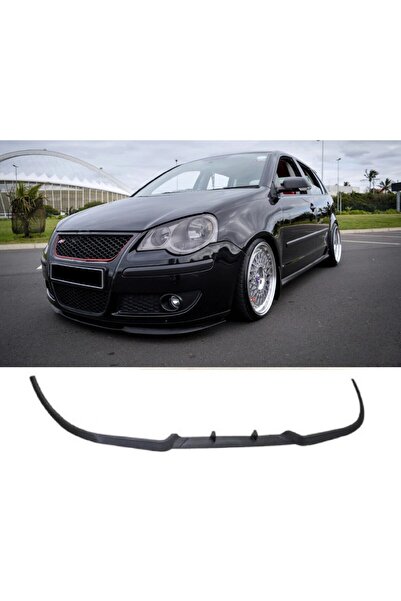 Sheyzen Vw Polo Mk4 Ön Lip Mat Siyah Ön Tampon Lip 2000 - 2005