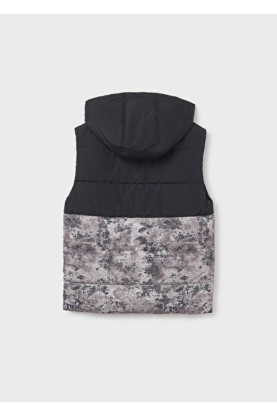 MAYORAL Двустранна надуваема жилетка за момчета на възраст 10-16 години - с цип, джобове, качулка