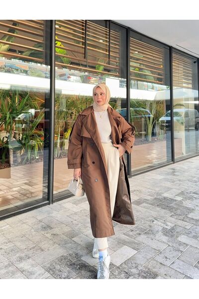 fyla boutique Uzun Trençkot