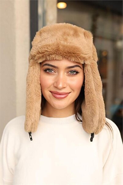 Dipmoda قبعة ثلج نسائية من القطيفة مع غطاء للذقن DPAKS002