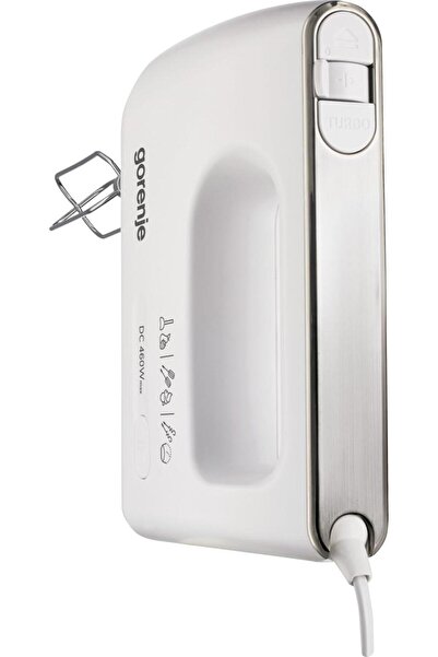 Other Gorenje | Mikser ręczny | M460CDC | Mikser ręczny | 460 W | Liczba prędkości 5 | Tryb Turbo | Biały