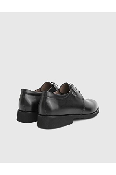 İLVİ Rodrigo Genuine Leather Black Men's Classic Shoes