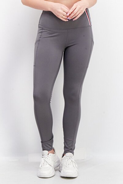 Tommy Hilfiger Women Pull On Plain Leggings, Steel Grey