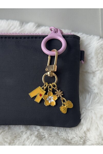 WhimsyWhite ميدالية مفاتيح مينيمال شان، ميدالية مفاتيح ملونة على شكل حقيبة، م...