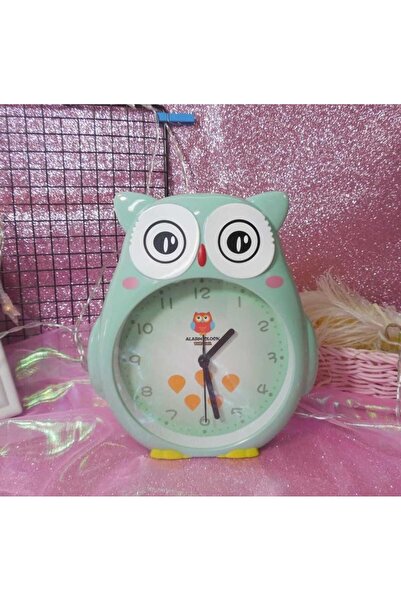 Home Baykuş Büyük Boy Sevimli Baykuş Saat Çocuk odası saati
