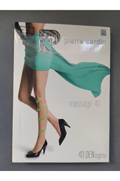 Pierre Cardin 40 Den Masaj Etkili Külotlu Çorap (VİZON)