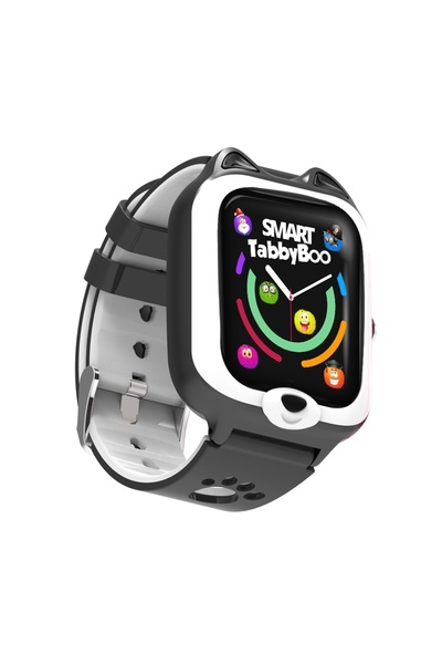 SMART TabbyBoo Kids GPS smartwatch 4G Kitty 1.4 inch, Black