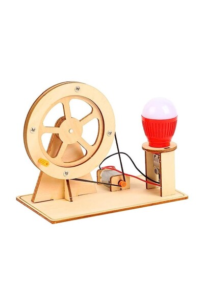 OEM Kit DIY 05526 - Set de jucării, generator cu manivelă, kit educațional pe...