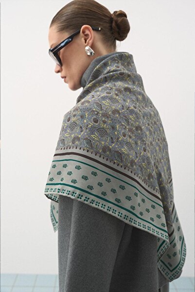 Jolamier Solène Modal Eşarp Gri