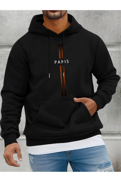 jansogroup SWEA tricou IMPRIMAT PARIS PENTRU BĂRBAȚI, ȚESĂTURĂ DE CALITATE CU...